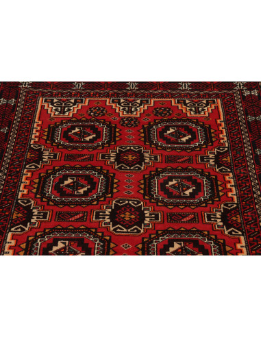 Baluch 103x194 Cm Baluch, Persia, Hand-carded Wool warp:
