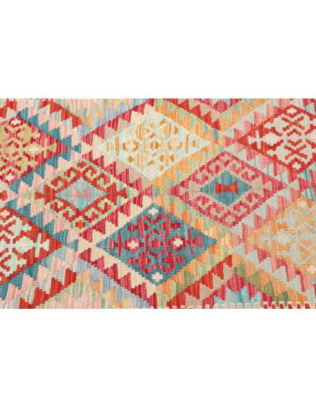 Kilim 99x155 Cm Kilim, Afghanistan, Hand-carded Wool (warp: