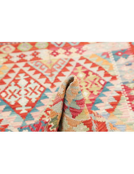 Kilim 99x155 Cm Kilim, Afghanistan, Hand-carded Wool (warp: