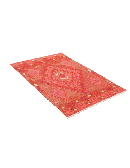 Kilim 100x155 Cm Kilim, Afghanistan, Hand-carded Wool (warp: