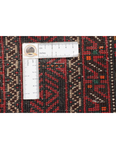 Baluch 103x194 Cm Baluch, Persia, Hand-carded Wool warp:
