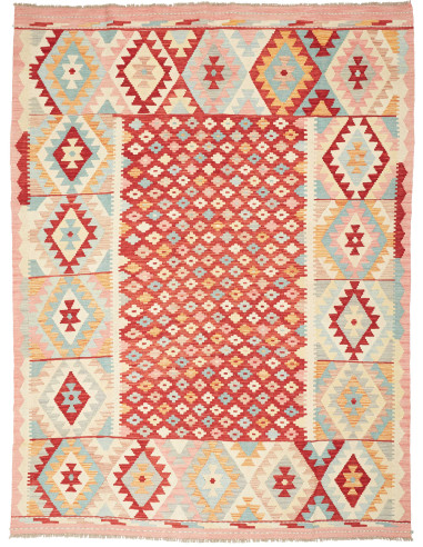 Kilim 180x244 Cm Kilim, Afghanistan, Hand-carded Wool warp: