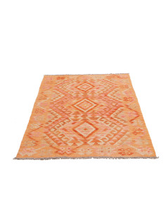 Kilim 102x153 Cm Kilim Afghanistan. Materiale: Lana Cardata 2
