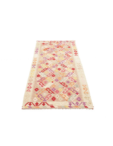 Kilim 79x190 Cm Kilim Afghanistan Hand-carded Wool Cotton