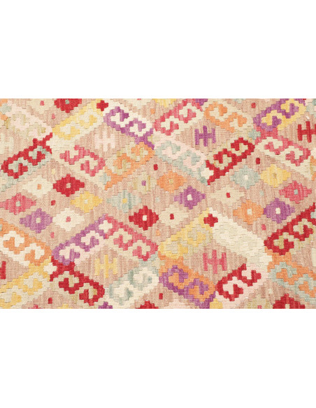 Kilim 79x190 Cm Kilim Afghanistan Hand-carded Wool Cotton
