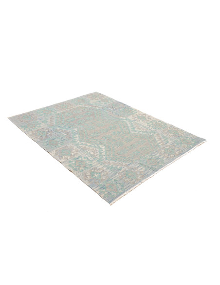 Kilim 134x176 Cm Kilim Afghanistan Hand-carded Wool (warp: