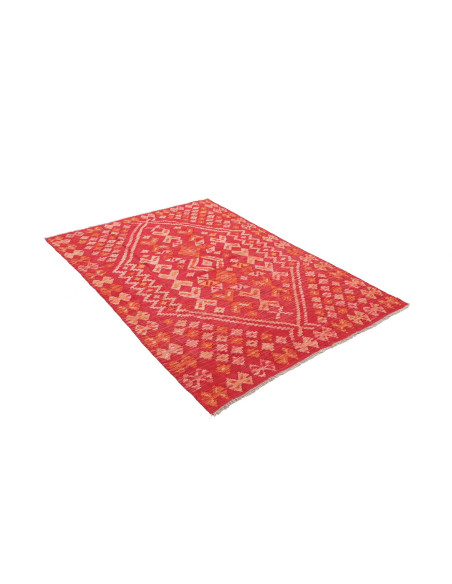 Kilim 130x179 Cm Kilim, Afghanistan, Hand-carded Wool (warp: