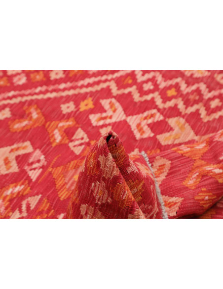 Kilim 130x179 Cm Kilim, Afghanistan, Hand-carded Wool (warp: