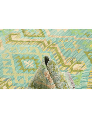 Kilim 137x178 Cm Kilim, Afghanistan, Hand-carded Wool (warp:
