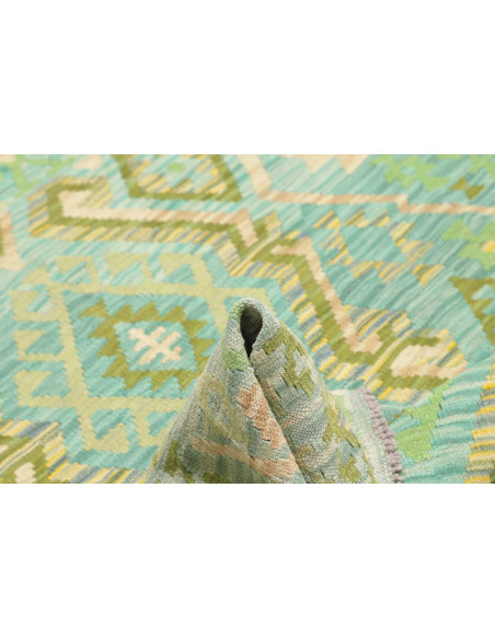 Kilim 137x178 Cm Kilim, Afghanistan, Hand-carded Wool (warp: