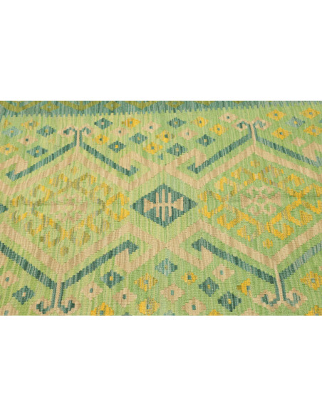 Kilim 102x149 Cm Afghan Kilim Hand-carded Wool Cotton Warp