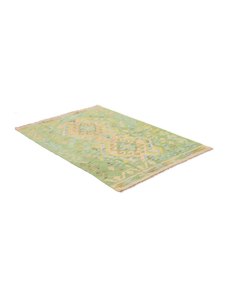 Kilim 100x144 Cm Kilim, Afghanistan, Hand-carded Wool (warp: