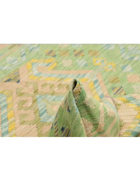 Kilim 100x144 Cm Kilim, Afghanistan, Hand-carded Wool (warp: