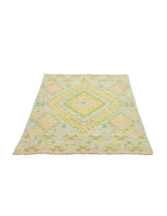 Kilim 100x151 Cm Kilim Afghanistan, Hand-carded Wool, 2