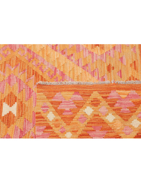 Kilim 102x144 Cm Afghan Kilim, Hand-carded Wool
