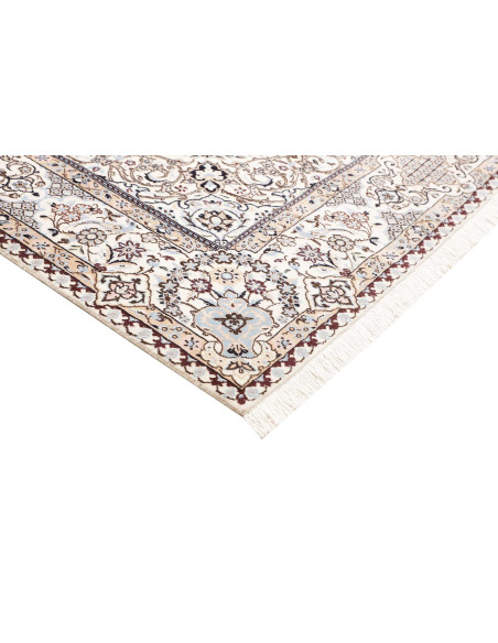 Nain 9la 200x310 Cm Nain 9la, Persia, Lana Cardata A Mano E