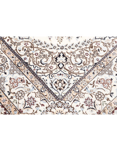 Nain 9la 200x310 Cm Nain 9la, Persia, Lana Cardata A Mano E