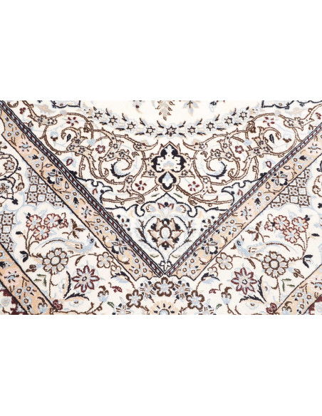 Nain 9la 200x310 Cm Nain 9la, Persia, Lana Cardata A Mano E