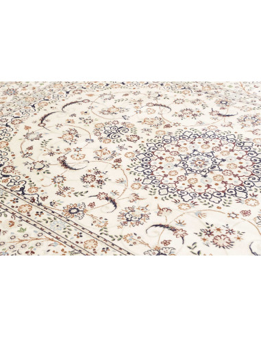Nain 9la 210x307 Cm Nain 9la, Persia, Lana Cardata A Mano E