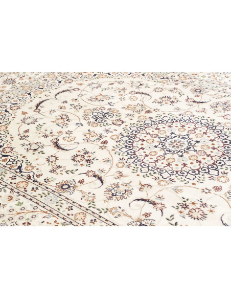 Nain 9la 210x307 Cm Nain 9la, Persia, Lana Cardata A Mano E