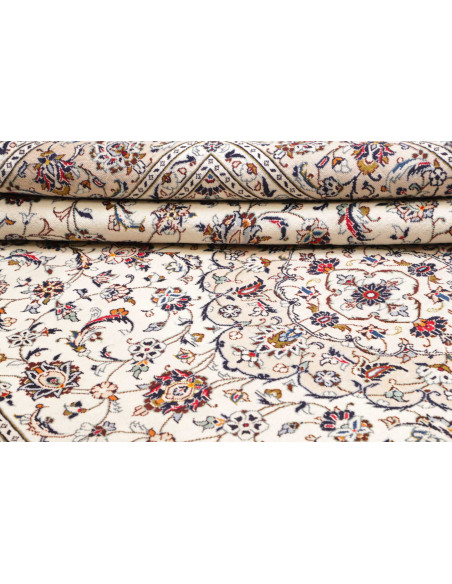 Kashan 250x357 Cm Kashan, Persia, Hand-carded Wool (warp: