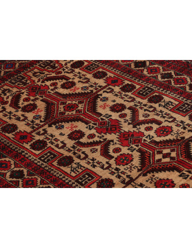 Baluch 96x181 Cm Baluch, Persia, Hand-carded Wool warp: