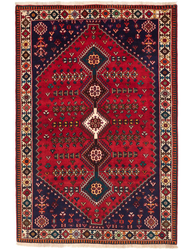 Shiraz 158x237 Cm Shiraz, Persia, Hand-carded Wool warp:
