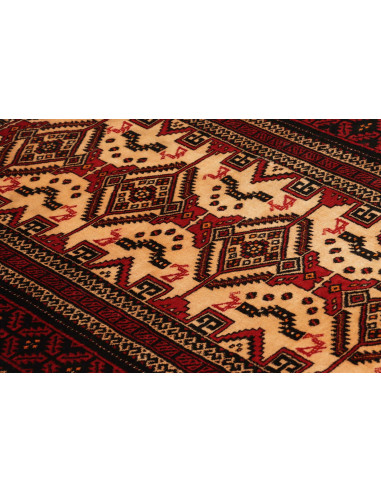 Baluch 100x208 Cm Baluch Persia Hand-carded Wool