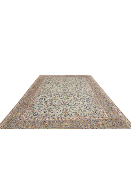 Kashan 272x388 Cm Kashan, Persia, Lana Cardata A Mano