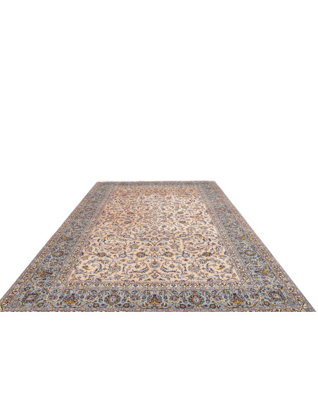 Kashan 246x350 Cm Kashan, Persia, Hand-carded Wool (warp:
