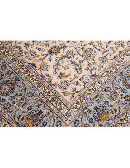 Kashan 246x350 Cm Kashan, Persia, Hand-carded Wool (warp: