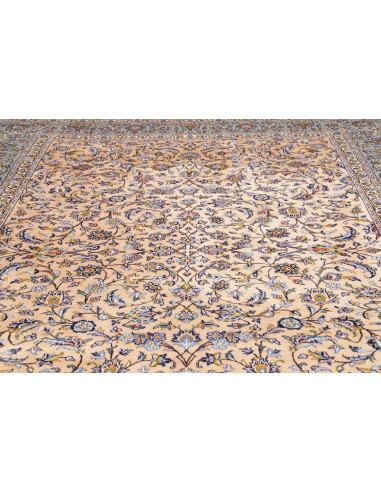 Kashan 246x350 Cm Kashan, Persia, Lana Cardata A Mano