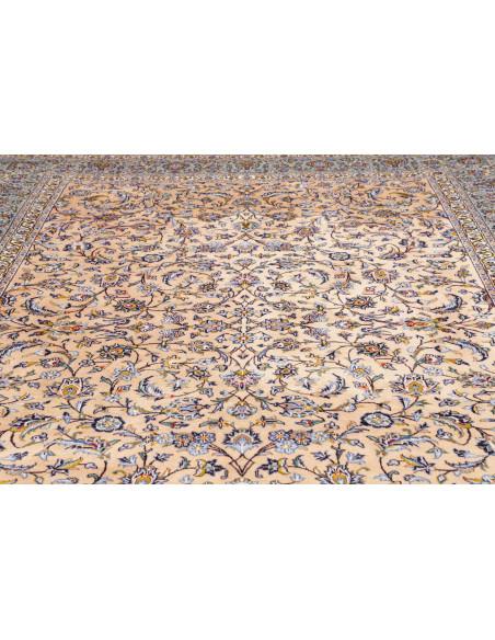 Kashan 246x350 Cm Kashan, Persia, Hand-carded Wool (warp: