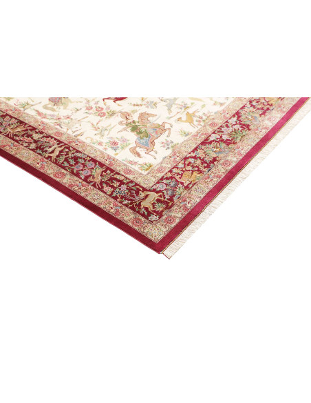 Ghom Seta 133x208 Cm Ghom Seta, Persia, 100% Seta, Ordito In