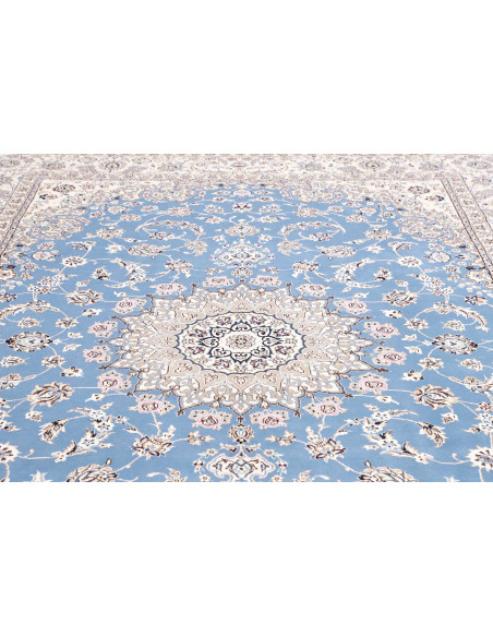 Nain 9la 250x348 Cm Nain 9la, Persia, Hand-carded Wool And
