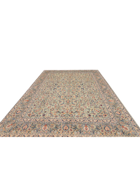 Kashan 275x385 Cm Kashan, Persia, Hand-carded Wool (warp: