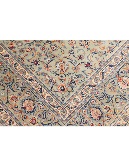 Kashan 275x385 Cm Kashan, Persia, Hand-carded Wool (warp:
