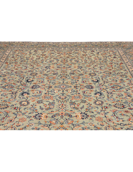 Kashan 275x385 Cm Kashan, Persia, Hand-carded Wool (warp: