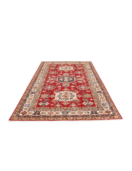Kazak Fine 170x243 Cm Kazak Fine, Pakistan, Hand-carded