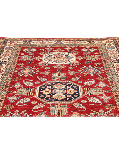 Kazak Fine 170x243 Cm Kazak Fine, Pakistan, Hand-carded