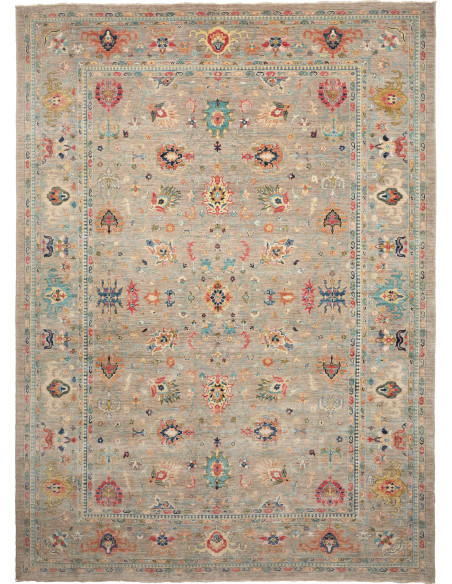 Ziegler Fine 275x369 Cm Ziegler Fine, Pakistan, Hand-carded