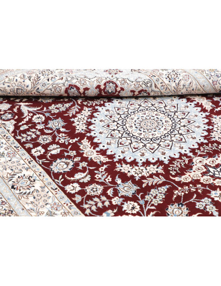 Nain 6la 127x191 Cm Nain 6la, Persia, Hand-spun Wool And