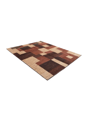 Gabbeh Fine 210x247 Cm Gabbeh Fine, Persia, Hand-carded Wool