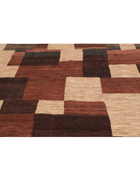 Gabbeh Fine 210x247 Cm Gabbeh Fine, Persia, Hand-carded Wool