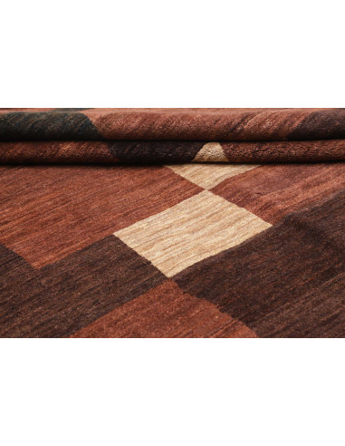 Gabbeh Fine 210x247 Cm Gabbeh Fine, Persia, Hand-carded Wool