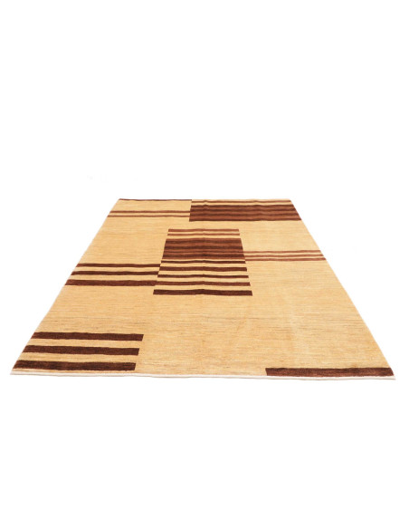 Gabbeh Fine 185x230 Cm Gabbeh Fine, Persia, Hand-carded Wool