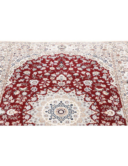 Nain 6la 118x168 Cm Nain 6la Persia Lana Cardata A Mano E