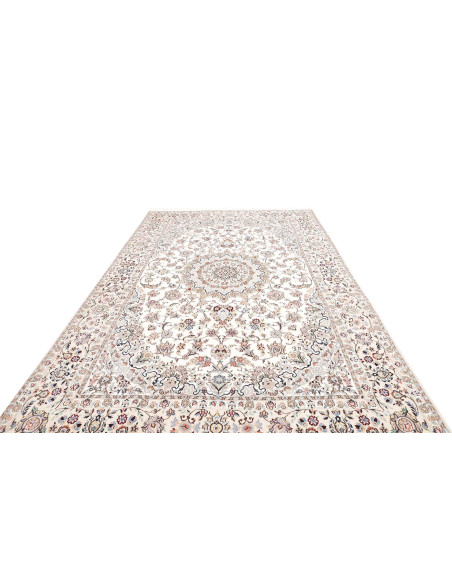 Nain 9la 208x318 Cm Nain 9la Persia, Lana Cardata A Mano E