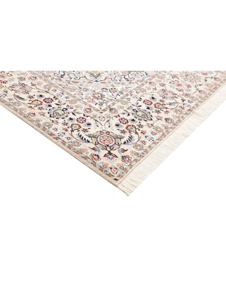Nain 9la 208x318 Cm Nain 9la Persia, Lana Cardata A Mano E