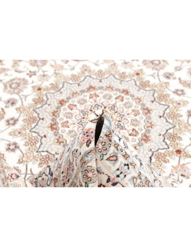 Nain 9la 208x318 Cm Nain 9la Persia, Lana Cardata A Mano E